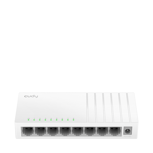 8-Port 10/100 Mbps Unmanaged Switch, FS108D 3.0